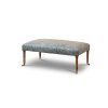 Alexandra footstool in Balthazar - Azure - Beaumont & Fletcher