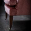 Fielding chair in Capri silk velvet - Terracotta - Beaumont & Fletcher