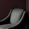 Alexandra chair in Bantry - Espresso - Beaumont & Fletcher