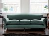 Georgian 3 seater sofa in Donegal linen - Urban green - Beaumont & Fletcher