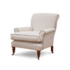 Bespoke, handmade armchair in linen. - Beaumont & Fletcher