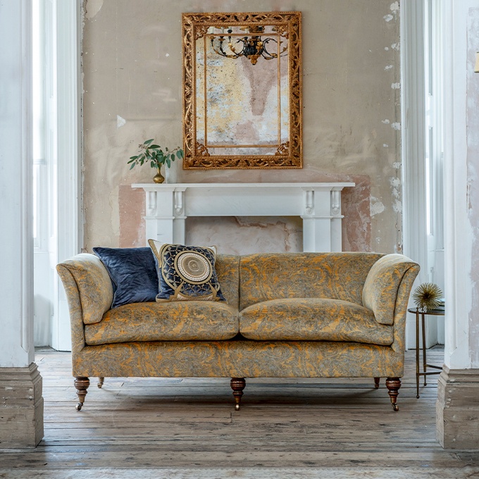 Pompadour High Back Sofa - Beaumont & Fletcher