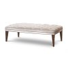 Portia footstool in Capri silk velvet - Blush - Beaumont & Fletcher