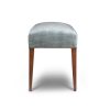 Portia footstool in Como silk velvet - Teal - Beaumont & Fletcher