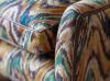 Alexandra 3 seater sofa in Kyma - Rio with Sienna leather piping - Beaver - Beaumont & Fletcher Alexandra 3 seater sofa in Kyma - Rio with Sienna leather piping - Beaver - Beaumont & Fletcher