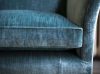 Clarence sofa in Como silk velvet - Teal - Beaumont & Fletcher