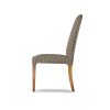 Blake dining chair in Argyll check - Ecru jet - Beaumont & Fletcher