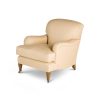 Brooke chair in Galway linen - Cream - Beaumont & Fletcher