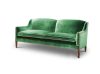 Edgar 2.5 seater sofa in Capri silk velvet - Emerald - Beaumont & Fletcher Edgar 2.5 seater sofa in Capri silk velvet - Emerald - Beaumont & Fletcher