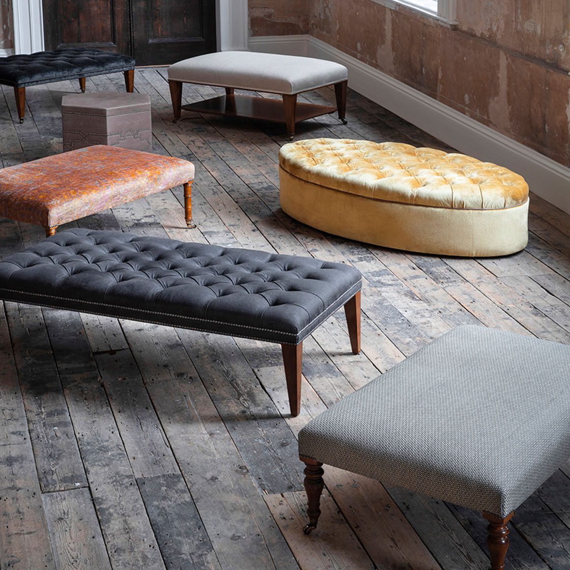 Footstool and ottoman collection - Beaumont & Fletcher