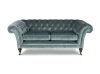 Grenville 2.5 seater sofa in Como silk velvet - Teal - Beaumont & Fletcher Grenville 2.5 seater sofa in Como silk velvet - Teal - Beaumont & Fletcher