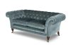 Grenville 2.5 seater sofa in Como silk velvet - Teal - Beaumont & Fletcher Grenville 2.5 seater sofa in Como silk velvet - Teal - Beaumont & Fletcher