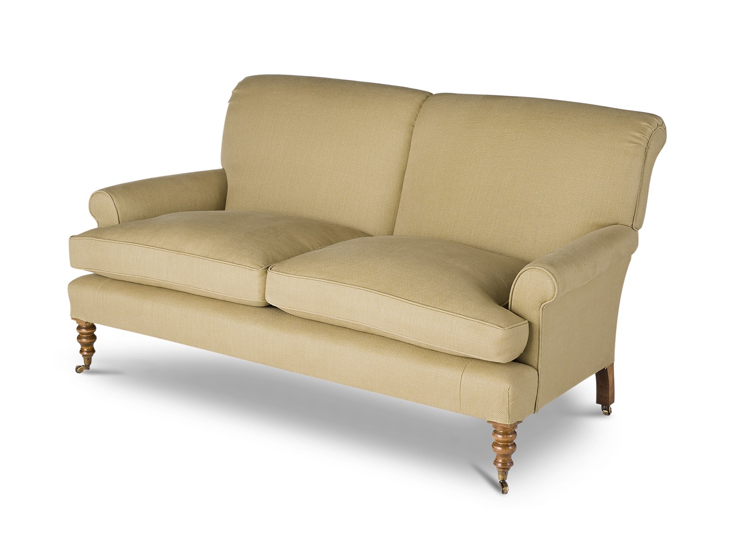 Hamilton 2.5 seater sofa in Donegal linen - Laurel - Beaumont & Fletcher