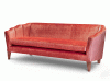Josephine sofa in Como silk velvet - Pompeiian red - Beaumont & Fletcher - Beaumont & Fletcher