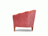 Josephine sofa in Como silk velvet - Pompeiian red - Beaumont & Fletcher - Beaumont & Fletcher