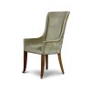 Kingsley dining chair in Como silk velvet - Fern - Beaumont & Fletcher