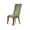 Kingsley dining chair in Como silk velvet - Fern - Beaumont & Fletcher