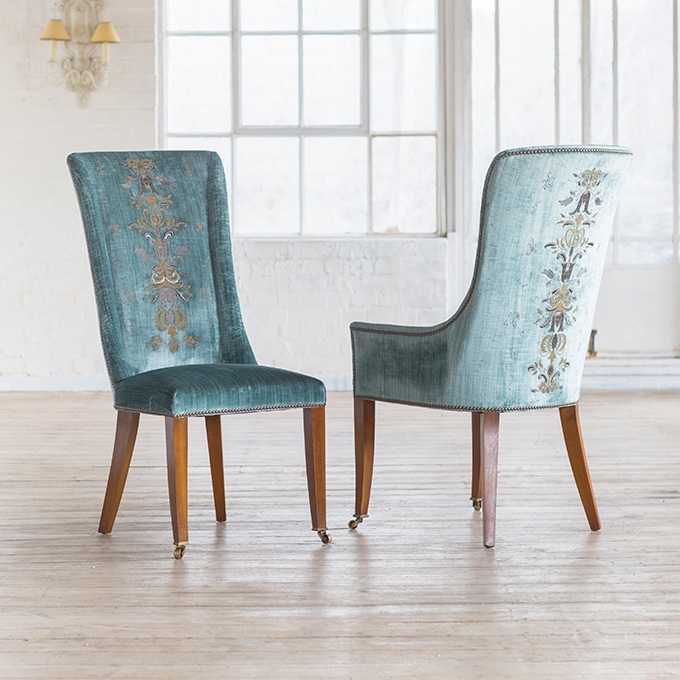 Kingsley Carver Dining Chair - Beaumont & Fletcher