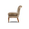 Lydia chair in Como silk velvet - Moss - Beaumont & Fletcher