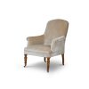 Oswald chair in Como silk velvet - Biscuit - Beaumont & Fletcher