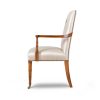 Pavilion Carver Dining Chair with Cellini Embroidery in Lagan silk - Beaumont & Fletcher - Beaumont & Fletcher