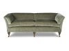 Pompadour low-back sofa in Como silk velvet - Moss - Beaumont & Fletcher