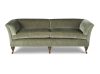Pompadour low-back sofa in Como silk velvet - Moss - Beaumont & Fletcher Pompadour low-back sofa in Como silk velvet - Moss - Beaumont & Fletcher