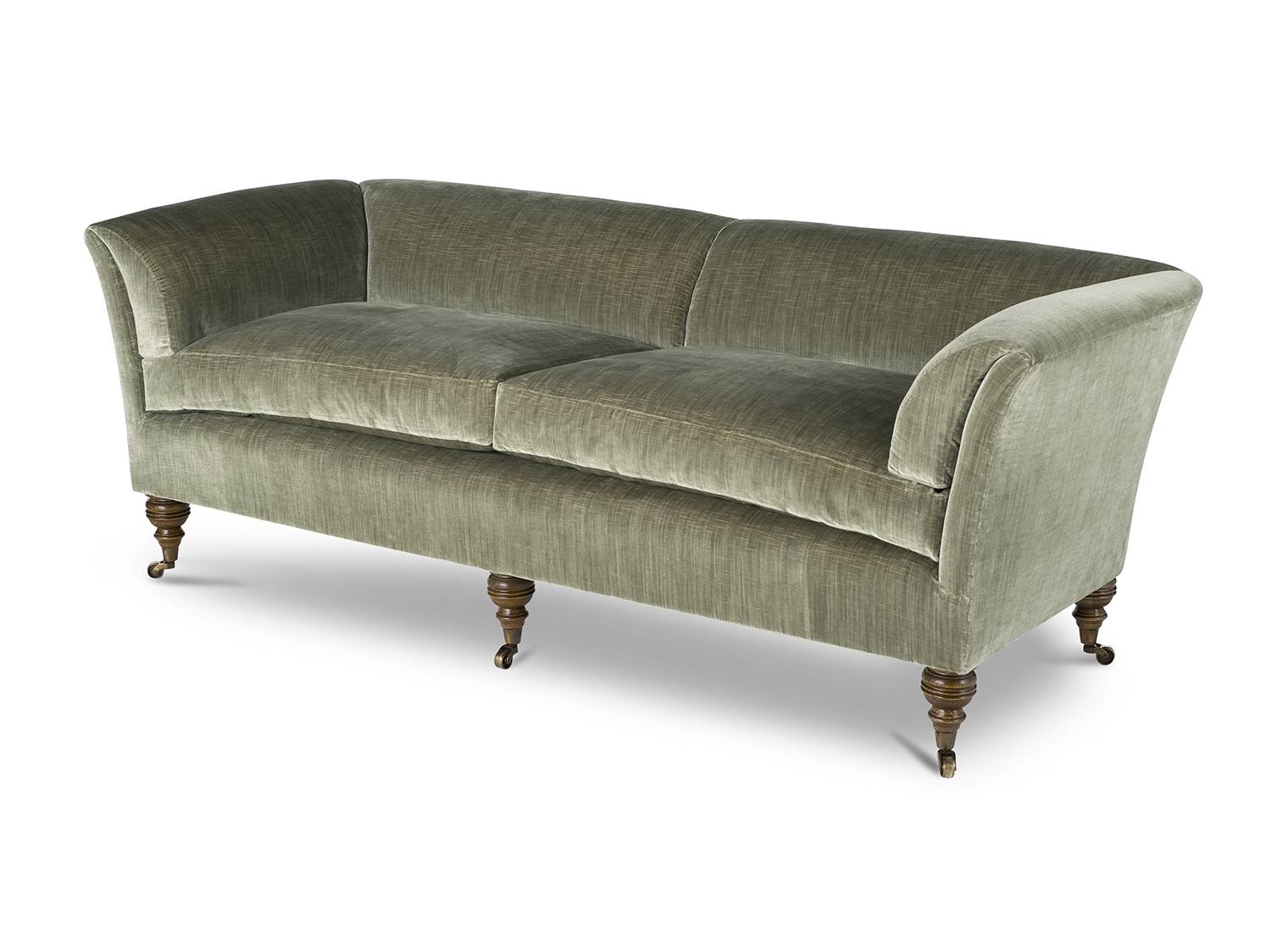 Pompadour low-back Sofa in Como - Moss - Beaumont & Fletcher