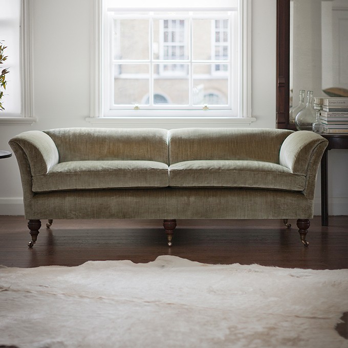 Pompadour Low Back Sofa - Beaumont & Fletcher