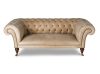 Victorian Chesterfield Siena Leather in Hare - Front - Beaumont & Fletcher - Beaumont & Fletcher