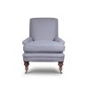 Wellesley chair in Donegal linen - Oatmeal - Beaumont & Fletcher