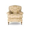 Wexford chair in Wicklow damask - Gorse - Beaumont & Fletcher