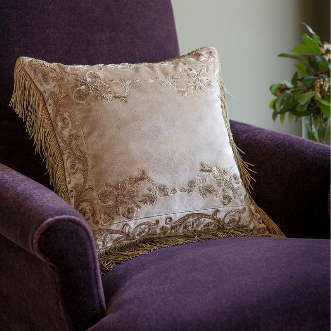 Viola Cushion - Beaumont & Fletcher