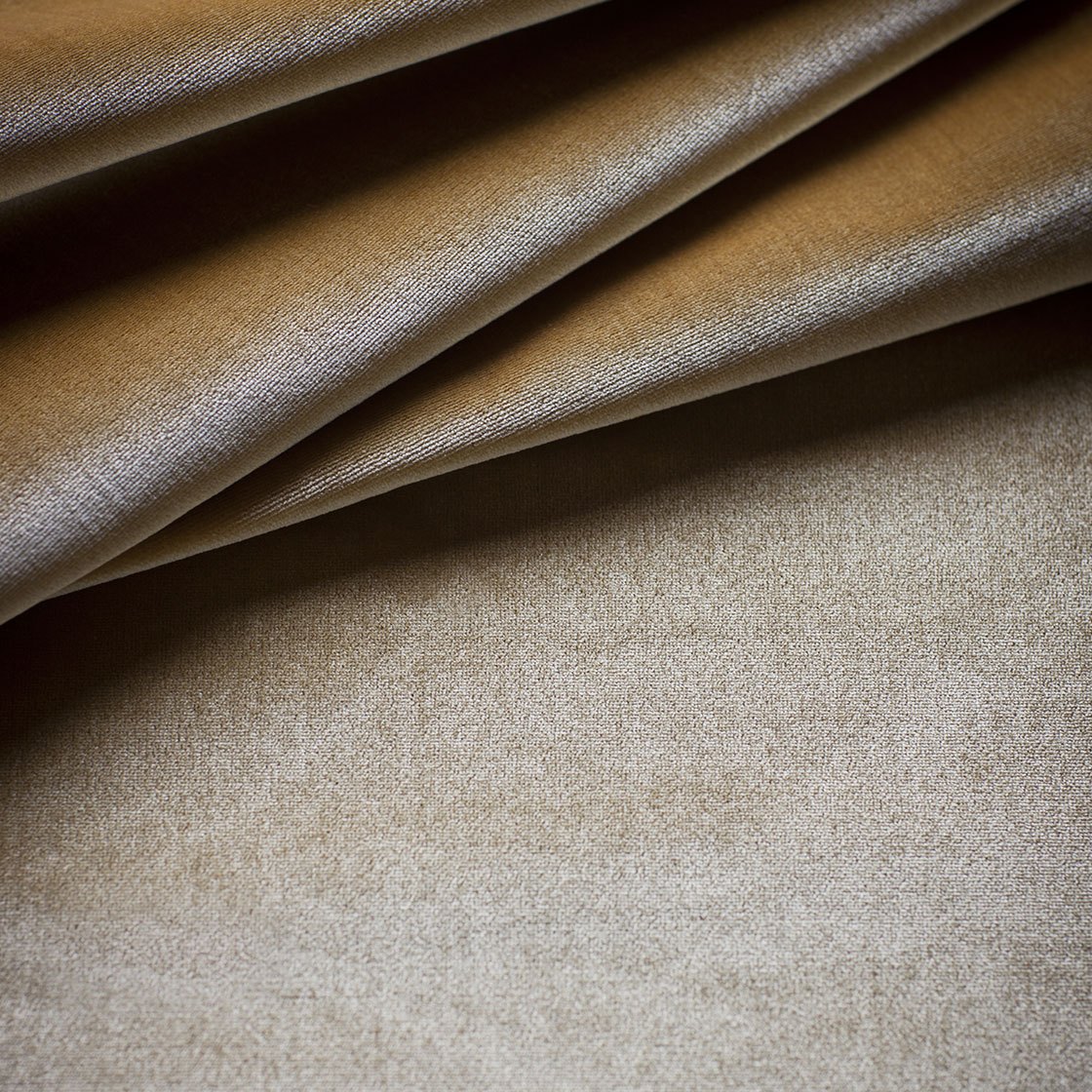 Brown Silk Velvet Fabric