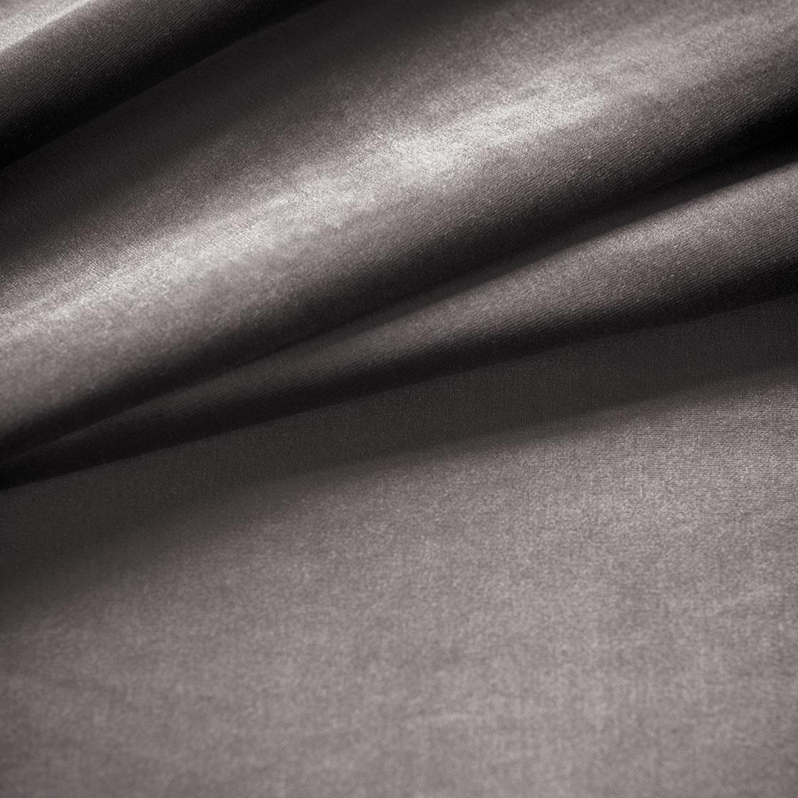 Charcoal Silk Velvet Fabric