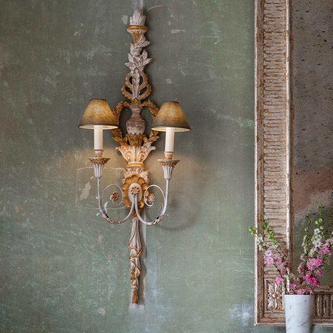 Delphis Wall Light - Beaumont & Fletcher