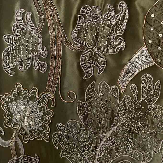 Caligari | Embroidered Fabric | Beaumont & Fletcher