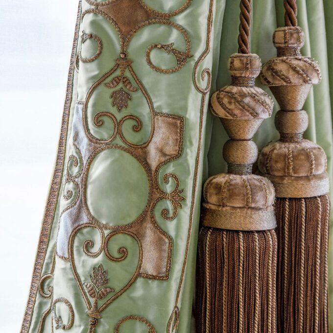 Cordoba | Embroidered Fabric | Beaumont & Fletcher