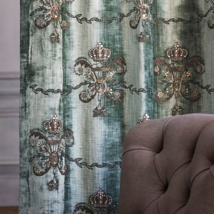 Imperatore | Embroidered Fabric | Beaumont & Fletcher