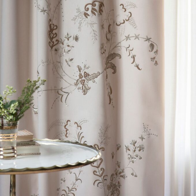 Moliere | Embroidered Fabric | Beaumont & Fletcher