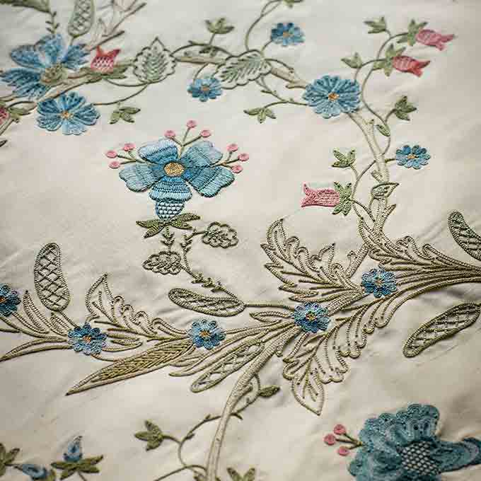 Octavia | Embroidered Fabric | Beaumont & Fletcher