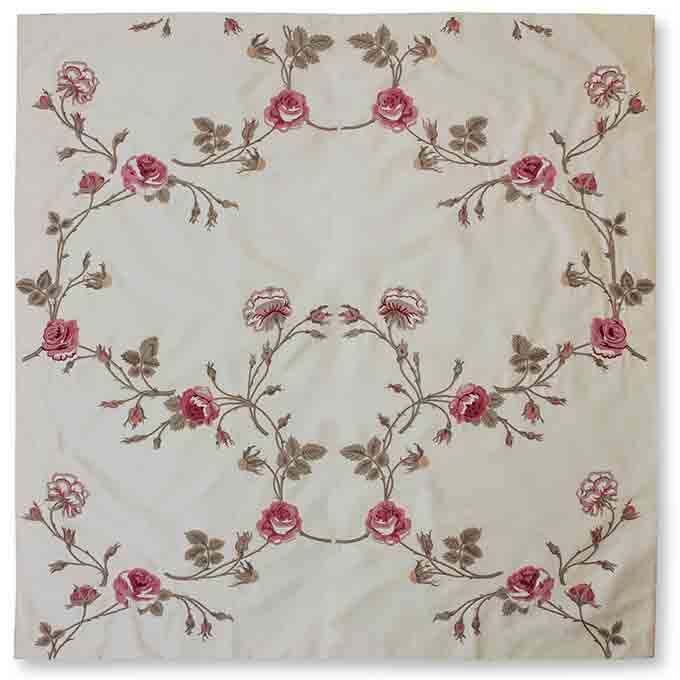 Rosewalk | Embroidered Fabric | Beaumont & Fletcher