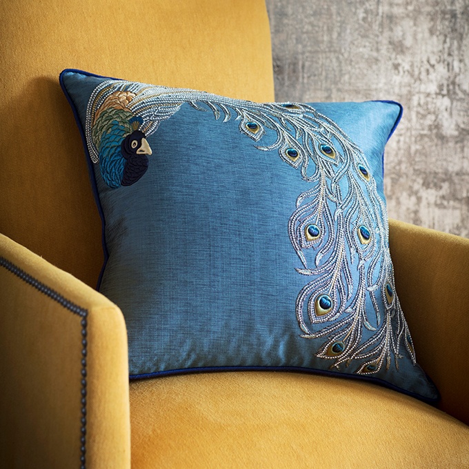 Pavo Cushion - Beaumont & Fletcher