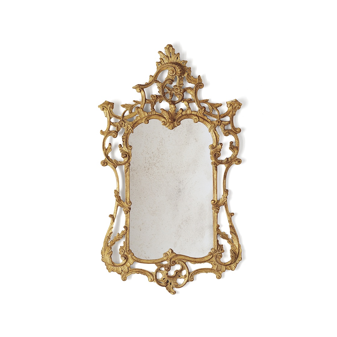 Rococo mirror in Burnt gold - Beaumont & Fletcher