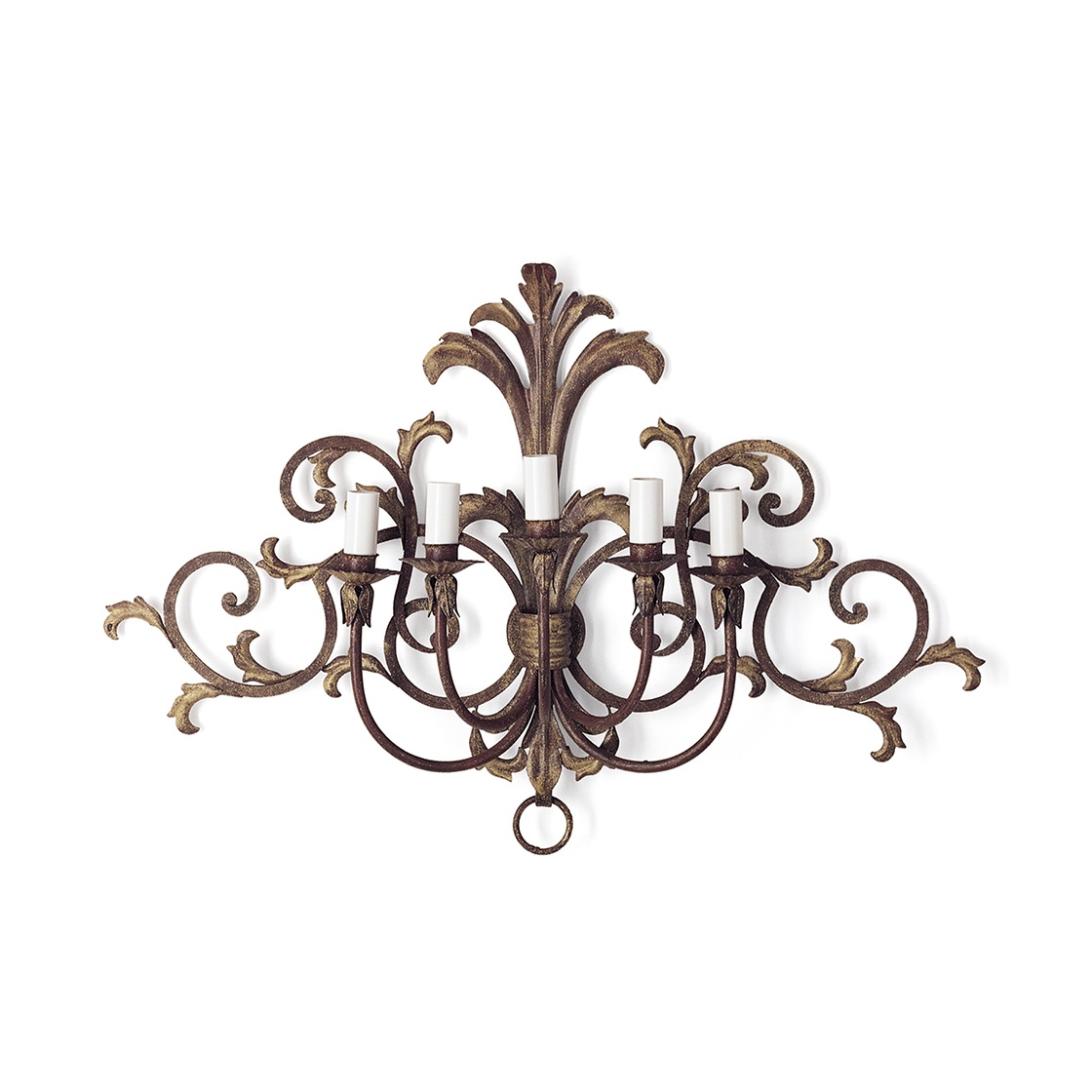 Siena wall light in Wrought iron - Beaumont & Fletcher