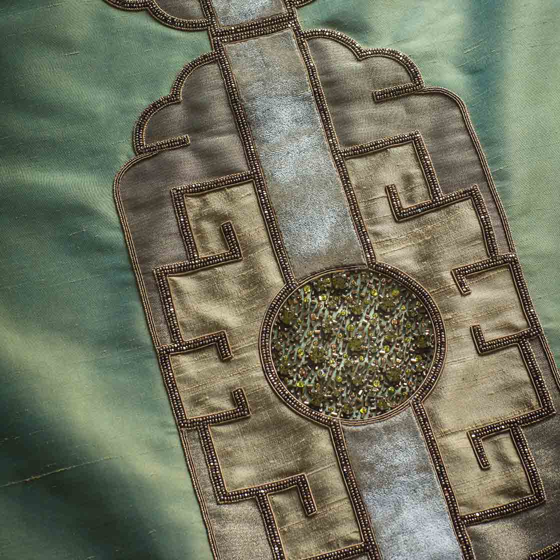 Tamburlaine embroidery in Boyne silk - Topkapi