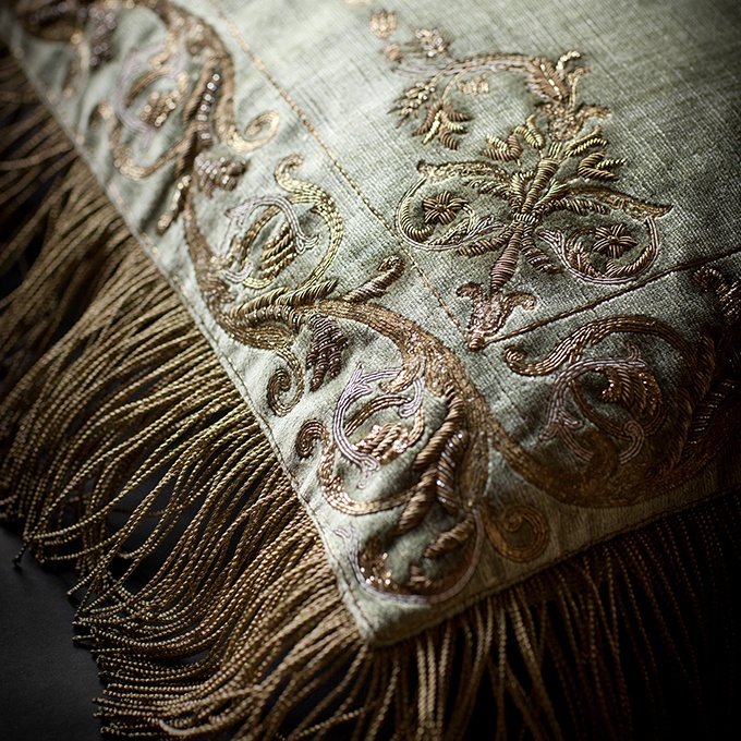 Viola Cushion - Beaumont & Fletcher