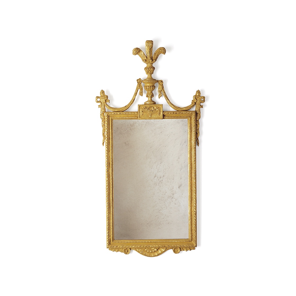 Windsor mirror in Burnt gold - Beaumont & Fletcher