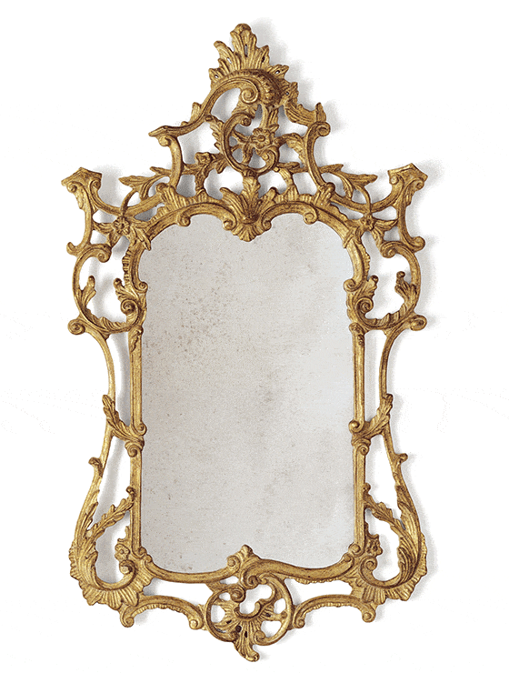 Rococo mirror