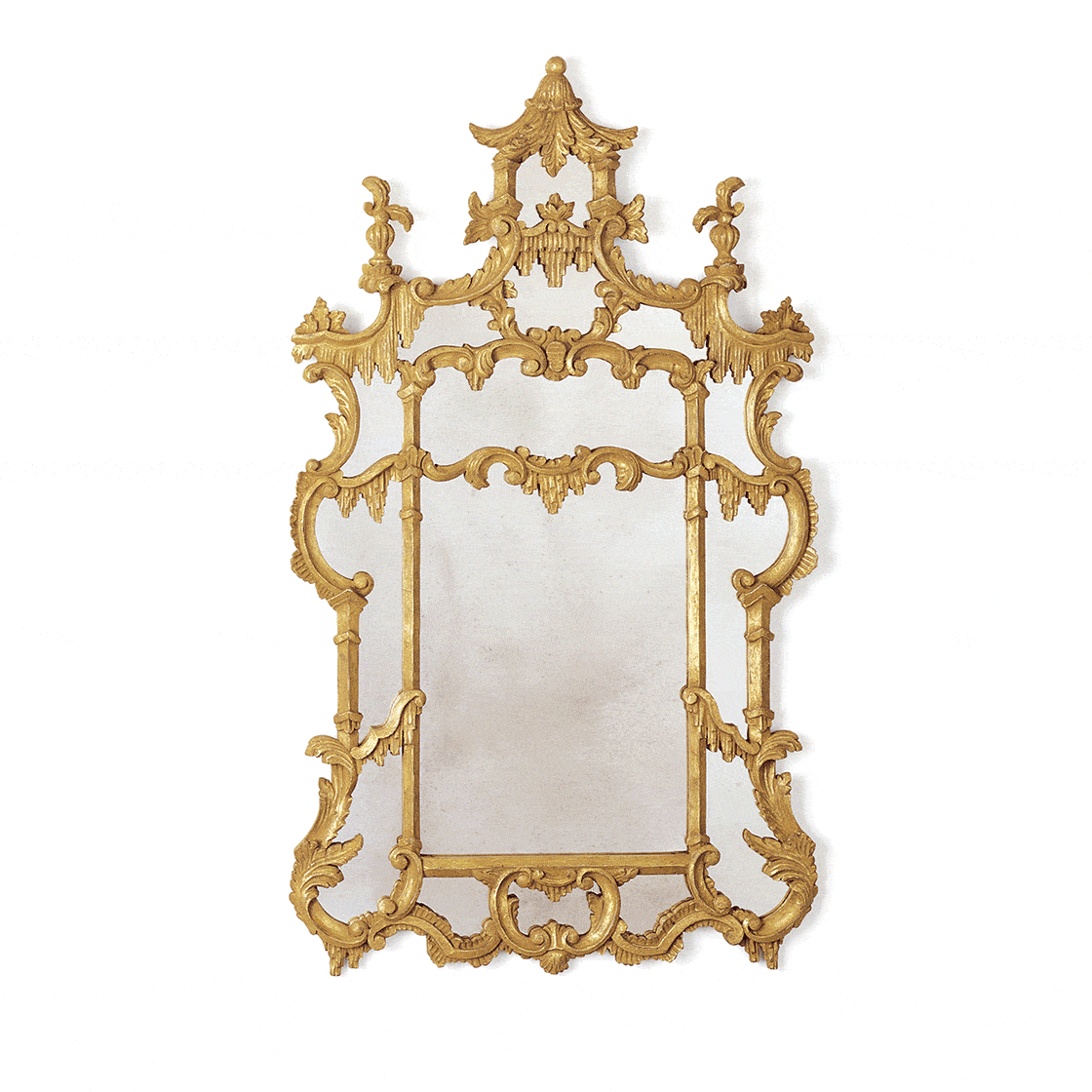 Chinoiserie Mirror - Burnt Gold - Beaumont & Fletcher